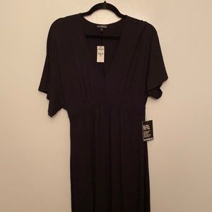 Express | Black Maxi Dress‎